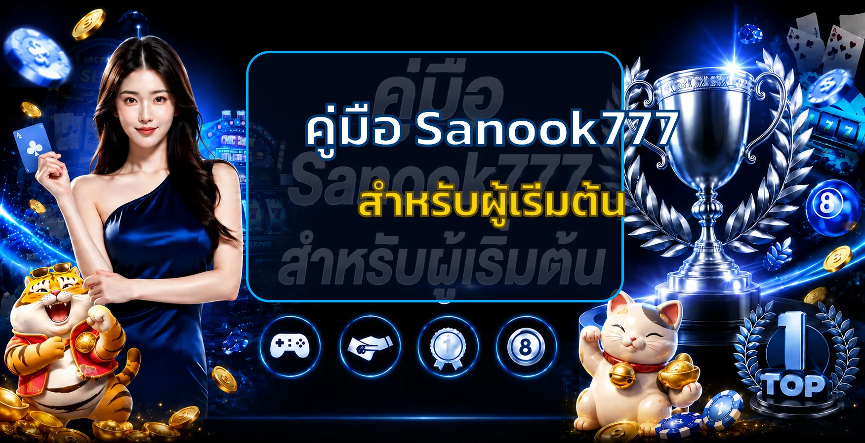 Sanook777 คู่มือผู้เริ่มต้น | สมัคร เล่น และตั้งงบ